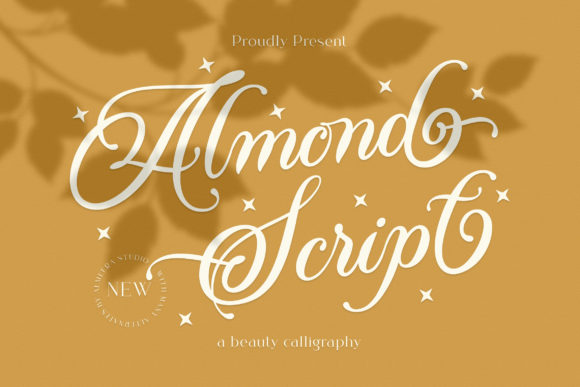 Almond Script Typeface for Elegant Branding