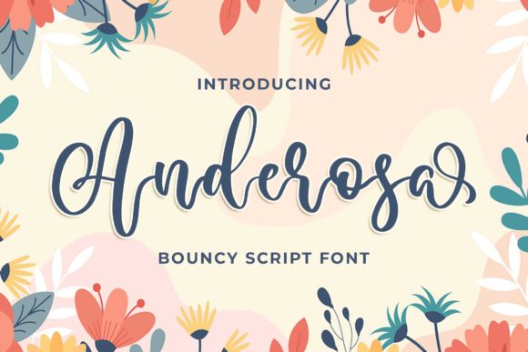 Anderosa: The Script Font for Elegant Business Branding
