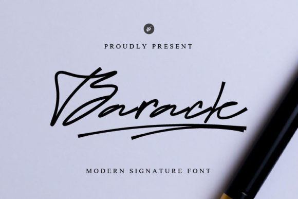 Barack Script: A Modern Typeface for Editorial Design