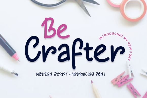 Be Crafter Font for Editorial Design