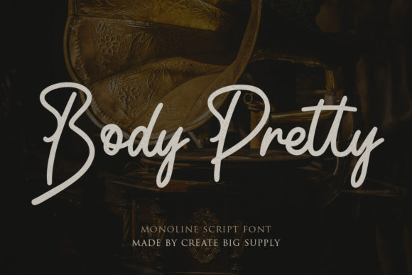 Body Pretty Script Font for Bold Campaigns