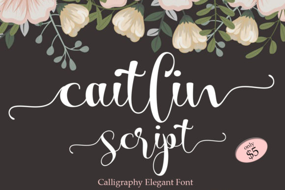 Caitlin Script: The Elegant Typeface for Digital Marketers