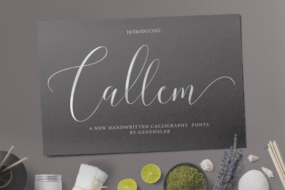 Callem Script Font for Modern Campaigns
