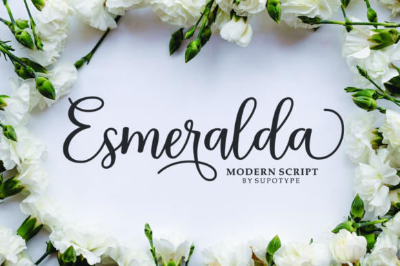 Esmeralda Script Typeface Review