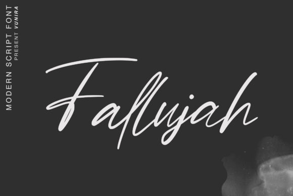 Fallujah Font for Handmade Creators
