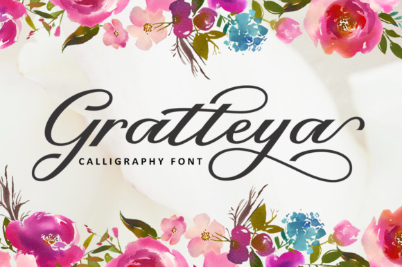 Gratteya Script Font for Elegant Branding