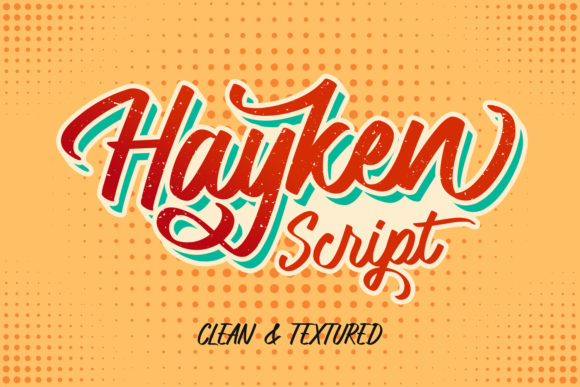 Hayken Script: The Dynamic Typeface for Bold Branding