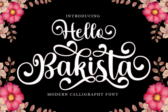 Hello Bakista Script: A Typeface for Elegant Editorial Design