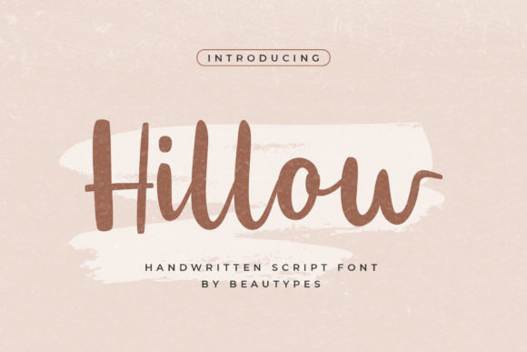 Hillow Script: The Elegant Typeface for Modern Campaigns
