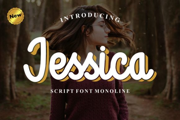 Jessica Script: A Playful Typeface for Crafters