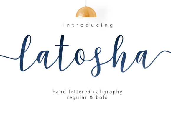 Latosha Script: A Delicate Typeface for Modern Brands