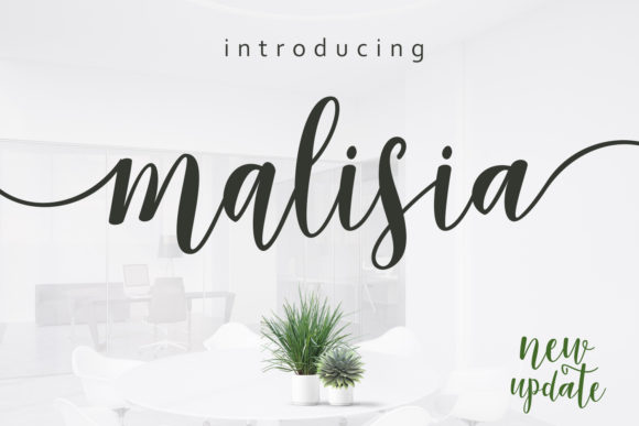 Malisia Script Font for Elegant Branding