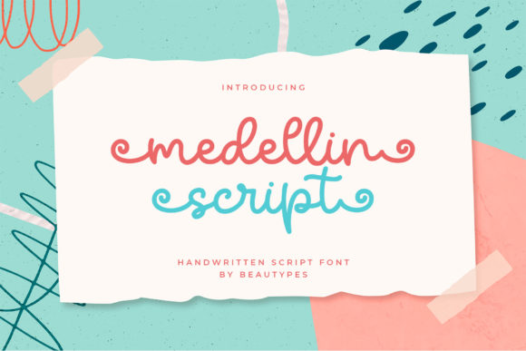 Medellin Script: The Handwritten Font for Polished Branding