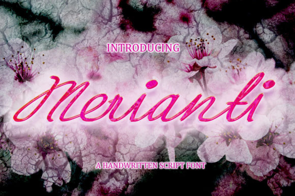 Merianti Script Font for Elegant Branding