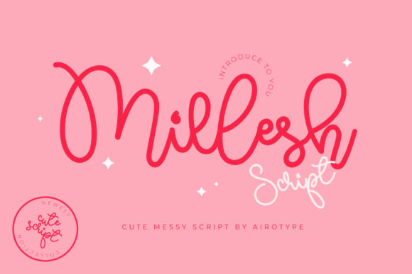 Millesh Script: A Playful Typeface for Modern Web Design