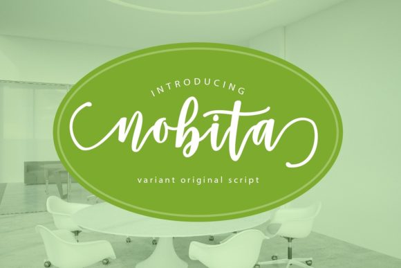 Nobita Script: A Professional Web Typeface