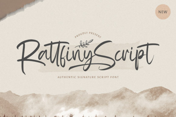 Rattfiny Script: Elegant Handwritten Font for Campaigns
