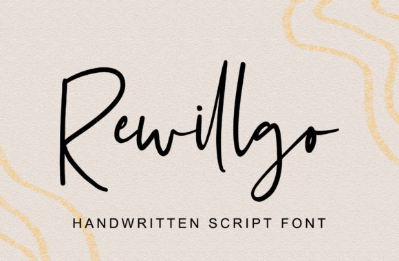 Rewillgo Script Font for Polished Branding