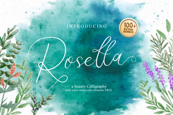 Rosetta: An Elegant Handwritten Typeface for Editorial Design