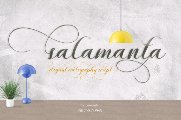 Salamanta Script: A Modern Typeface for Elegant Branding