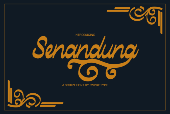 Senandung Script: A Handwritten Font for Makers