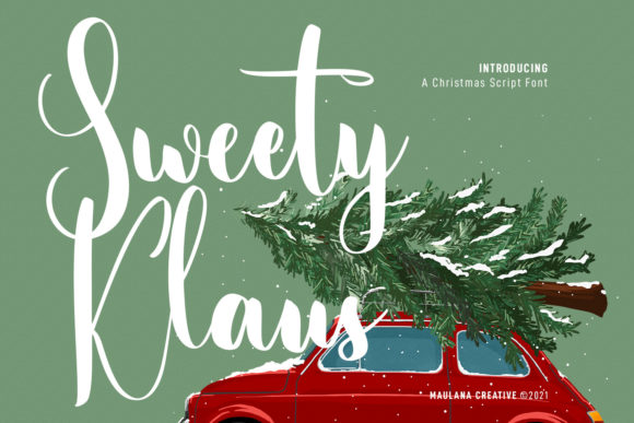 Sweety Klaus Script: A Typeface for Modern Editorial Design