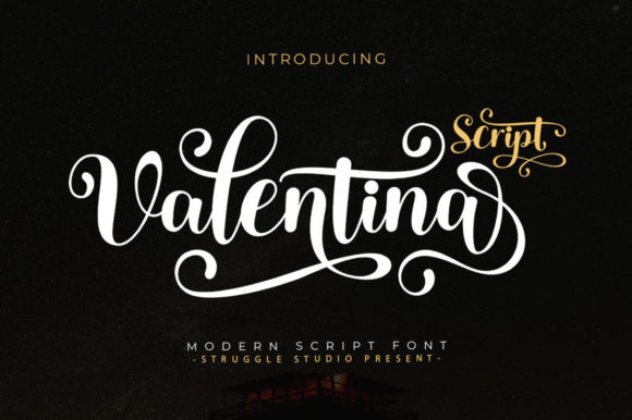 Valentina Script: A Typeface for Elegant Branding