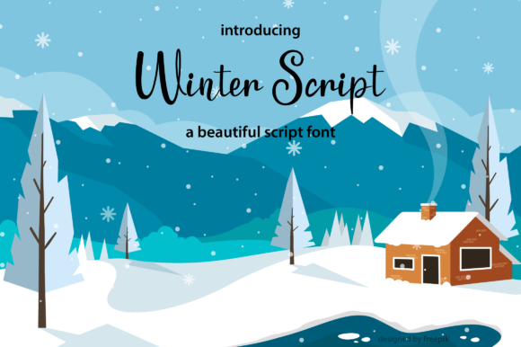 Winter Script Font for Elegant Business Branding